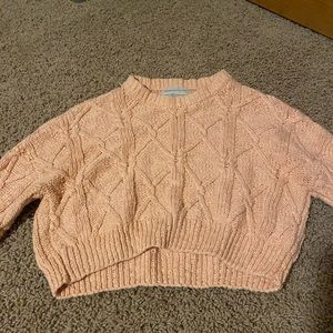 Cropped sweater